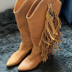 Swedish Leather Cowgirl Boots!